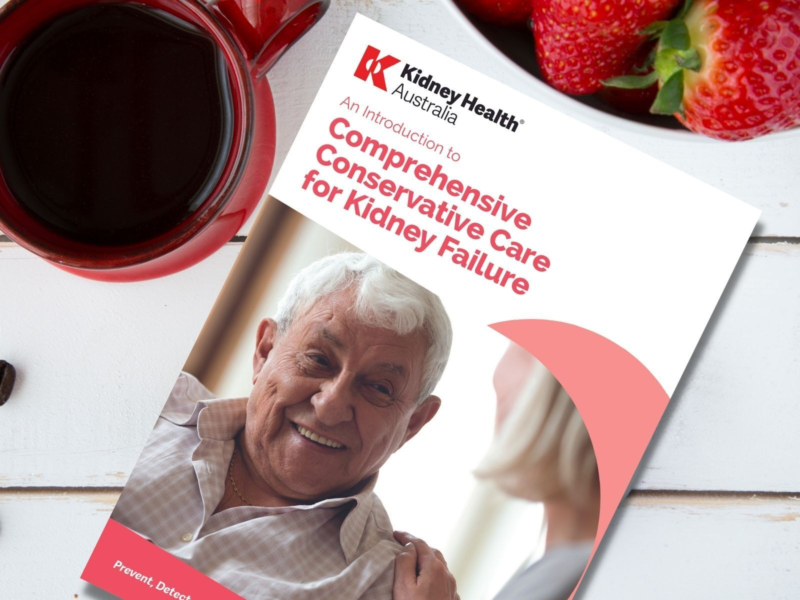 Cover for booklet: Comprehensive Conservative Care for Kidney Failure