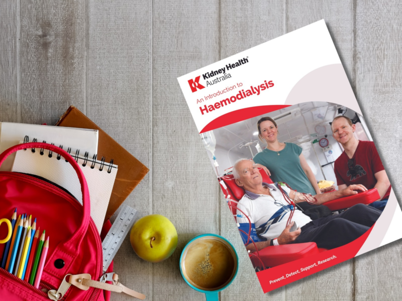 Haemodialysis booklet cover