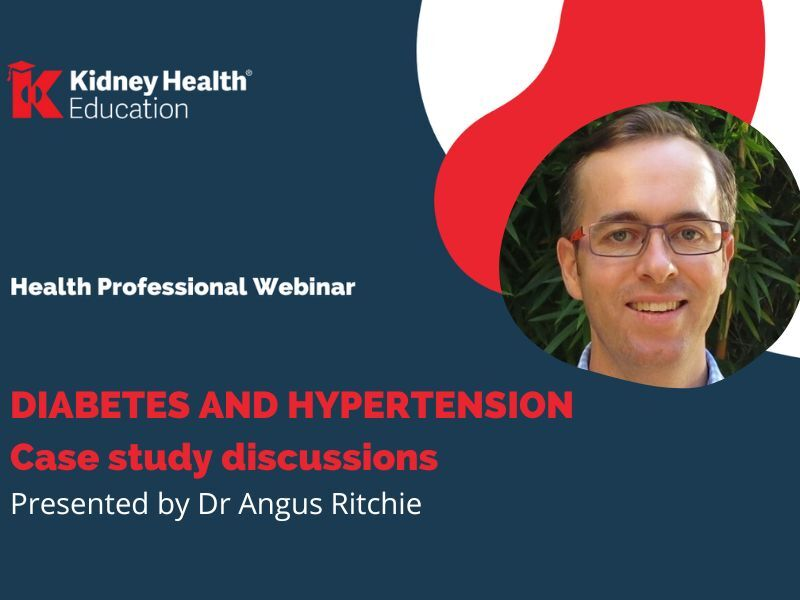 Diabetes and hypterension presented by Dr Angus Ritchie
