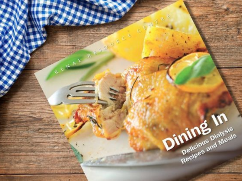 Dining in - booklet cover page
