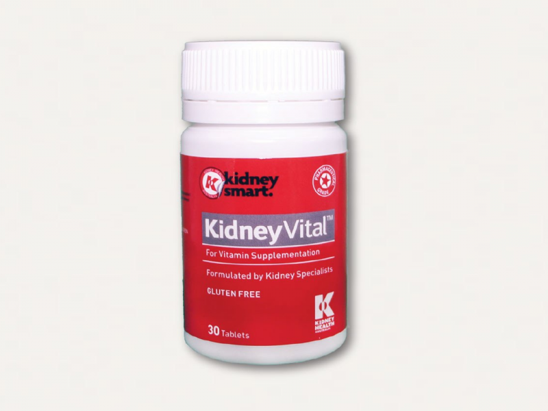 Kidney Vital 30-day product imagery