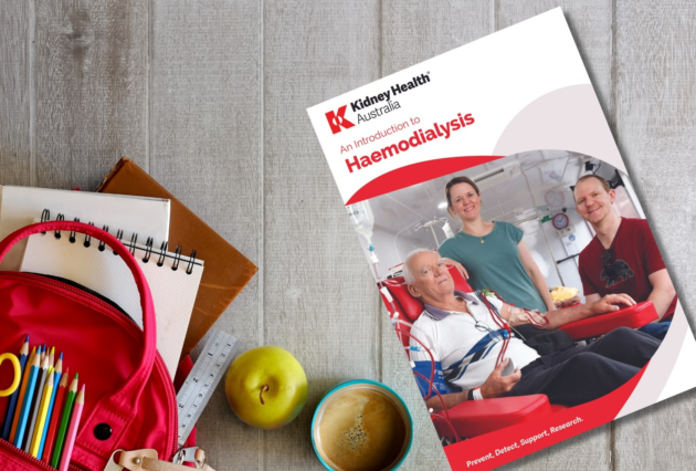 Haemodialysis booklet cover