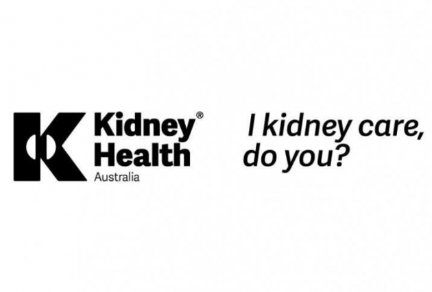 Kidney health Austraia ' I kidney care, do you?' sticker