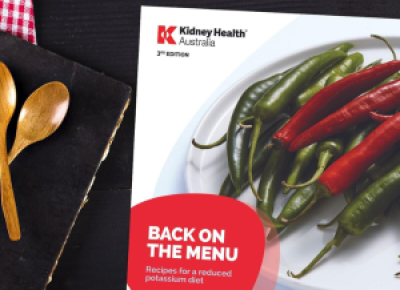 Back on the menu: Low potassium recipe book