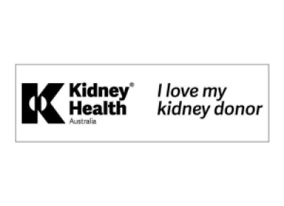 Sticker - I love my kidney donor